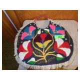 VINTAGE YARN STITCHED BOHO BAG