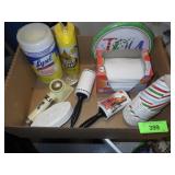 DRYER SHEETS, LYSOL WIPES, LINT ROLLERS, PLUG>>>>