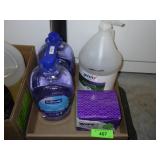 2 NEW HAND SOAP RE-FILLS, HAND SANITIZER PUMP, >>>
