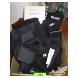 ASST. KNEE BRACES, WRIST BRACE, ETC