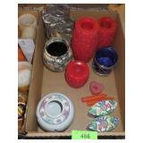 ORIENTAL GINGER JAR, B.O. CANDLES (UNTESTED),>>>>>