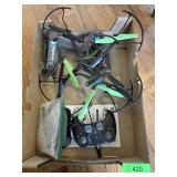 2 HOLY STONE INDOOR/OUTDOOR QUADCOPTER *UNTESTED*