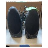 GE COMPUTER SPEAKERS (UNTESTED)