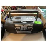 JVC CD PORTABLE SYSTEM (AC/DC), TURNS ON, NO CORD