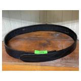 DUTYMAN LEATHER BELT (XL) ADJUSTABLE