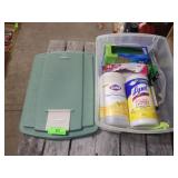 LYSOL WIPES, BUG REPELLENT, ZIP TIES, ZIPLOC BAGS