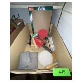 SANDPAPER, 100 BLADE DISPENSER, SANDING BLOCKS, >>