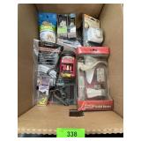 NIP STORM DOOR HANDLE, TIMER, HINGES, OUTLET, >>>>