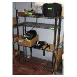 METAL SHELVING UNIT 36 x 14 x 53 1/2