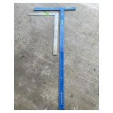 MAYES T-SQUARE, METAL SQUARE