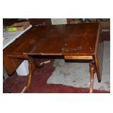 VINTAGE DROP LEAF TABLE 26 x 38 +(2) 14 1/2' DROP>