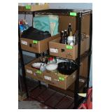 METAL SHELVING UNIT  36 x 14 x 53