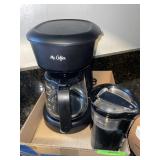 MR. COFFEE COFFEE MAKER & COFFEE GRINDER (BOTH>>>