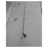 6' 6' SHIMANO SCIMITAR ROD W/ REVROS LT 1000 REEL