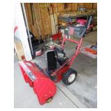 TROY-BILT SNOWBLOWER (TURNS ON)