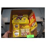 D-CON MOUSE TRAPS, CATCHMASTER GLUE BOARDS