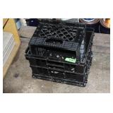 2 CRATES (1 KEMPS MILK CRATE)