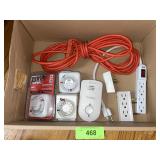 TIMERS, EXTENSION CORDS, PLUG ADAPTERS