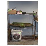 METAL SHELVING UNIT 48 x 18 x 53 1/2
