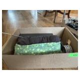 THERMOREST PILLOW, GRABBER, TAPE, METAL BOX