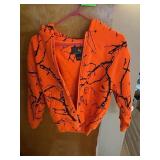 TRAIL CREST BLAZE ORANGE CAMO JACKET (M 10/12)