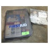 FIRST AID KIT, AST. BAND-AIDS, WRAP-SOME ITEMS>>>