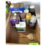 SPRAY PAINT, PAINT THINNER, ACETONE, STRIPPER