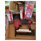POWERMATE BRAD NAILER & CROWN STAPLER, ASST NAILS