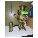 VINTAGE TURKISH BRASS SAMOVER,
