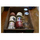 MUGS, WINE GLASSES, DRINKING GLASSES