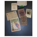 VINTAGE BOOKLETSWAR RATION BOOK, UNION LESSON >>