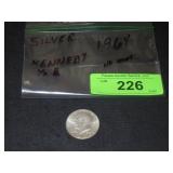 1964 KENNEDY SILVER  HALF DOLLAR