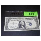 1957 A   ONE DOLLAR SILVER CERTIFICATE