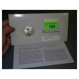 1974 STERLING SILVER POSTAL COMMEMORATIVE COIN>>>