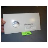1974 STERLING SILVER POSTAL COMMEMORATIVE COIN>>>