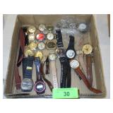 ASST. WATCHES (ALL UNTESTED)