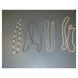 ASST. FAUX PEARL NECKLACES
