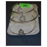 3 TIARA CROWNS