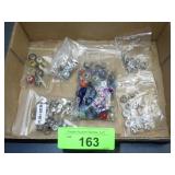 GLASS & STERLING (925) BEADS & ASST. BEADS