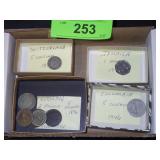 ASST. VINTAGE FOREIGN COINS