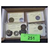 ASST. VINTAGE FOREIGN COINS