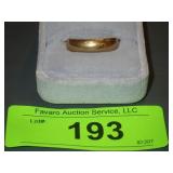 14KT GOLD RING 7.65 GRAMS