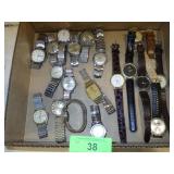 ASST. WATCHES (ALL UNTESTED)