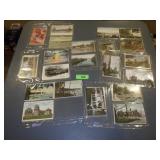 ASST. VINTAGE LOCAL POSTCARDS, LAKE GENEVA, ETC