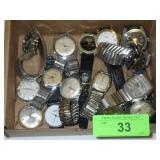ASST. WATCHES (ALL UNTESTED)
