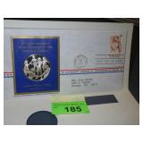 1974 STERLING SILVER POSTAL COMMEMORATIVE COIN>>>