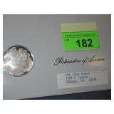 1974 STERLING SILVER POSTAL COMMEMORATIVE COIN>>>