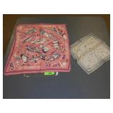 1933 CHICAGO WORLD FAIR SILK HANKIE & NEW YORK >>>