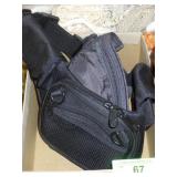KA-BAR CANVAS WAIST POUCH, SAMSONITE WAIST POUCH