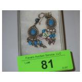 STERLING (925) & TURQUOISE EARRINGS